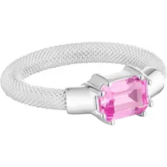 TOUS - Anillo de plata y zafiro creado en laboratorio Mesh LGG