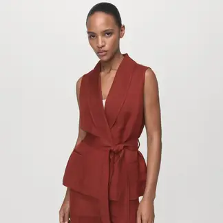 MANGO - Chaleco Mujer