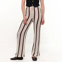 BASEMENT - Pantalón Recto Mujer