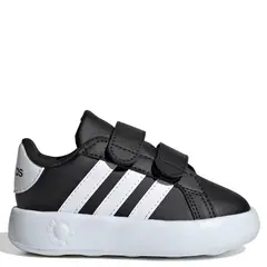 ADIDAS - Tenis moda Grand Court 2.0 Niño con Velcro Negros