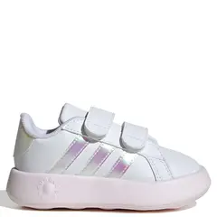 ADIDAS - Tenis moda Grand Court 2.0 Niña con Velcro Blancos