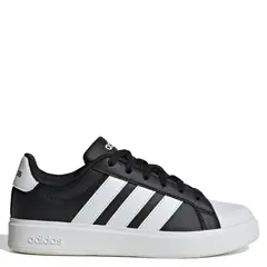 ADIDAS - Tenis moda Street Talk Niño Negros