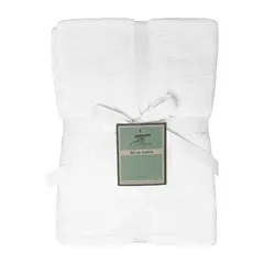 CANNON - Juego de toallas hoteleras: toalla extra cuerpo + toalla de manos 470G