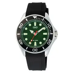 Q&Q - Reloj Hombre Sports . Reloj Silicona Negro