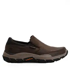 SKECHERS - Tenis Moda Respected Calum Hombre Cafés