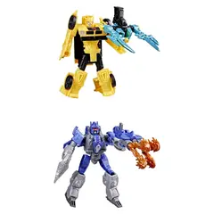 TRANSFORMERS - Figura de acción : CYBERWORLD Armored Cyber Changers