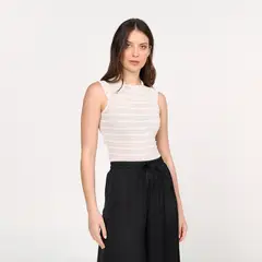 BASEMENT - Blusa Mujer Sin mangas