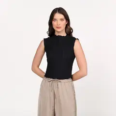 BASEMENT - Blusa Mujer Sin mangas