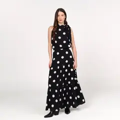 BASEMENT - Vestido Mujer Largo Casual