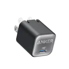 ANKER - Cargador 30W USB C BLACK