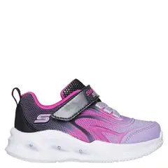 SKECHERS - Tenis moda Lights Sola Glow Niña con Velcro