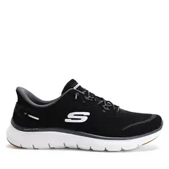 SKECHERS - Tenis Slip Ins Moda Flex appeal 5.0 Easy Breezy Mujer Negros