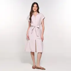 BASEMENT - Vestido Mujer Largo Casual