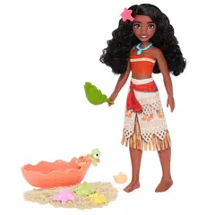 DISNEY PRINCESS - Juguete didáctico :Moana con Tortuga Bebé