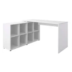 BERTOLINI - Escritorio Moderno Nero 140 x 75 x 130 cm