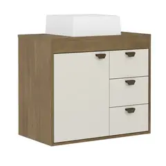 BERTOLINI - Mueble de baño Aurelia de 70 cm en MDP Sin Lavamanos