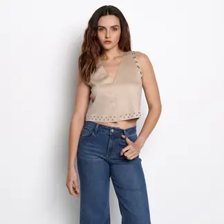 DENIMLAB - Top Mujer Sin mangas