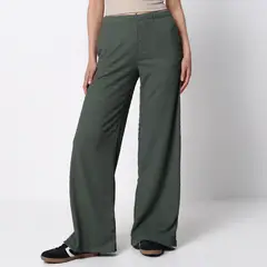 DENIMLAB - Pantalón Recto Mujer Tiro alto
