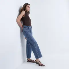 DENIMLAB - Jean Recto Mujer Tiro alto
