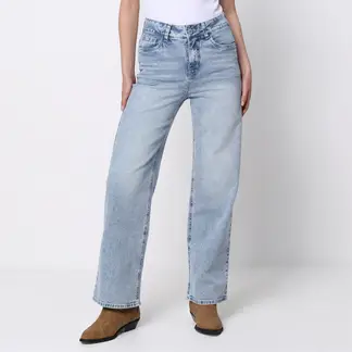 DENIMLAB - Jean Recto Mujer Tiro alto
