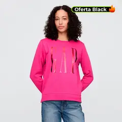 GAP - Saco Mujer con Estampado de Algodón