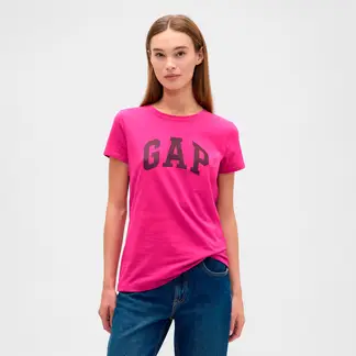 GAP - Camisa Mujer con Estampado Manga corta