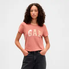 GAP - Camisa Mujer con Estampado Manga corta