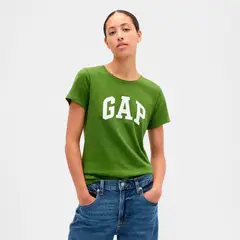 GAP - Camisa Mujer con Estampado Manga corta