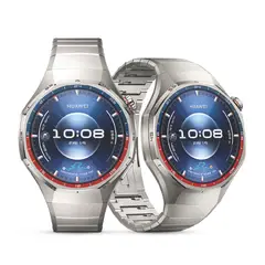 HUAWEI - Smartwatch GT 6 Pro 46MM Titanio | 5 ATM, IP68, IP69 resistencia al agua | pantalla AMOLED táctil a color | Correa de Titanio + SmartWatch GT 6 46MM Pro Titanio 1,47 mm