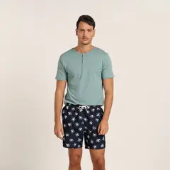 CASCAIS - Pantaloneta De Baño Hombre De Algodón