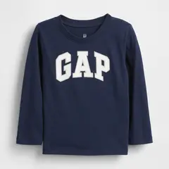 GAP - Camiseta Para Niño con Logo Manga larga de Algodón