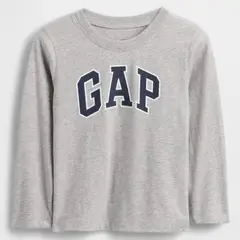 GAP - Camiseta Para Niño con Logo Manga larga de Algodón