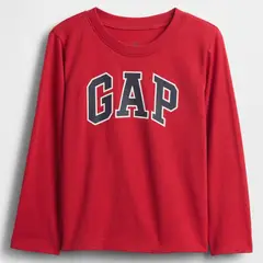 GAP - Camiseta Para Niño con Logo Manga larga de Algodón