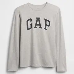 GAP - Camiseta Para Niño con Logo Manga larga de Algodón