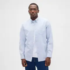GAP - Camisa Hombre Manga larga de Algodón