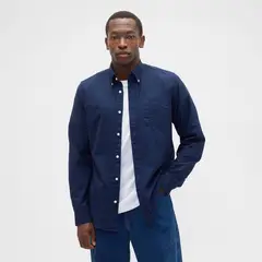 GAP - Camisa Hombre Manga larga de Algodón