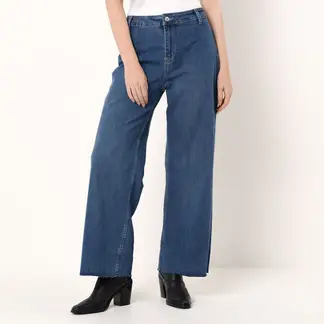 UNIVERSITY CLUB - Jean Flare Mujer De Algodón