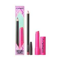 MAC COSMETICS - Set de maquillaje labios Anything's Glossible Lip Combo kit incluye 2 productos