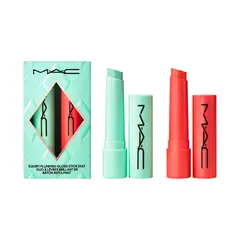 MAC COSMETICS - Set de maquillaje labios Squirt Alert Lip Duo incluye 2 productos
