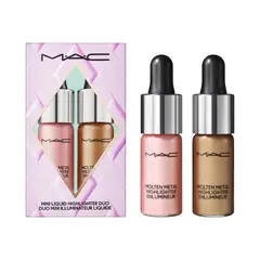 MAC COSMETICS - Set Iluminador de rostro Surreal Shine Mini Highlighter Duo Incluye 2 productos