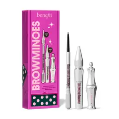BENEFIT - Set de maquillaje rostro Lápiz definidor de cejas, gel voluminizador, gel fijador de cejas browminoes Incluye 3 Productos