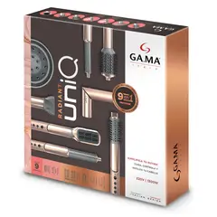 GAMA - Multiestilizador Uniq | 9 Accesorios | Alisa, Seca y ondula