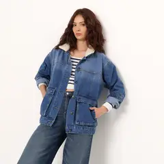 DOO AUSTRALIA - Chaqueta Mujer Ovejera de Algodón