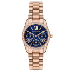 MICHAEL KORS - Reloj Mujer Lexington. Reloj Acero Inoxidable Oro Rosa MK4926