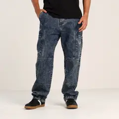 MOSSIMO - Jean 5 Bolsillos Hombre Baggy de Algodón