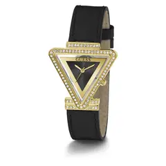 GUESS - Reloj Mujer Fame. Reloj Cuero Negro GW0504L5