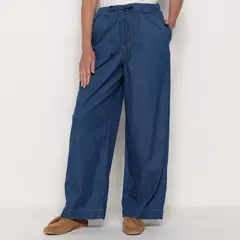 NEWPORT - Jean Wide leg Mujer De Algodón