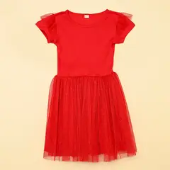 YAMP - Vestido Para Niña Tutu Manga corta