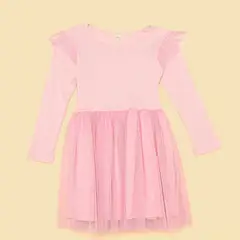 YAMP - Vestido Para Niña Tutu Manga larga