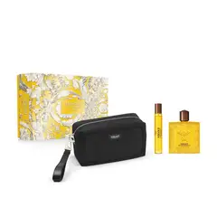 VERSACE - Set de perfume Hombre incluye Eros Energy EDP100 ml, Travel Spray 10 ml, GWP